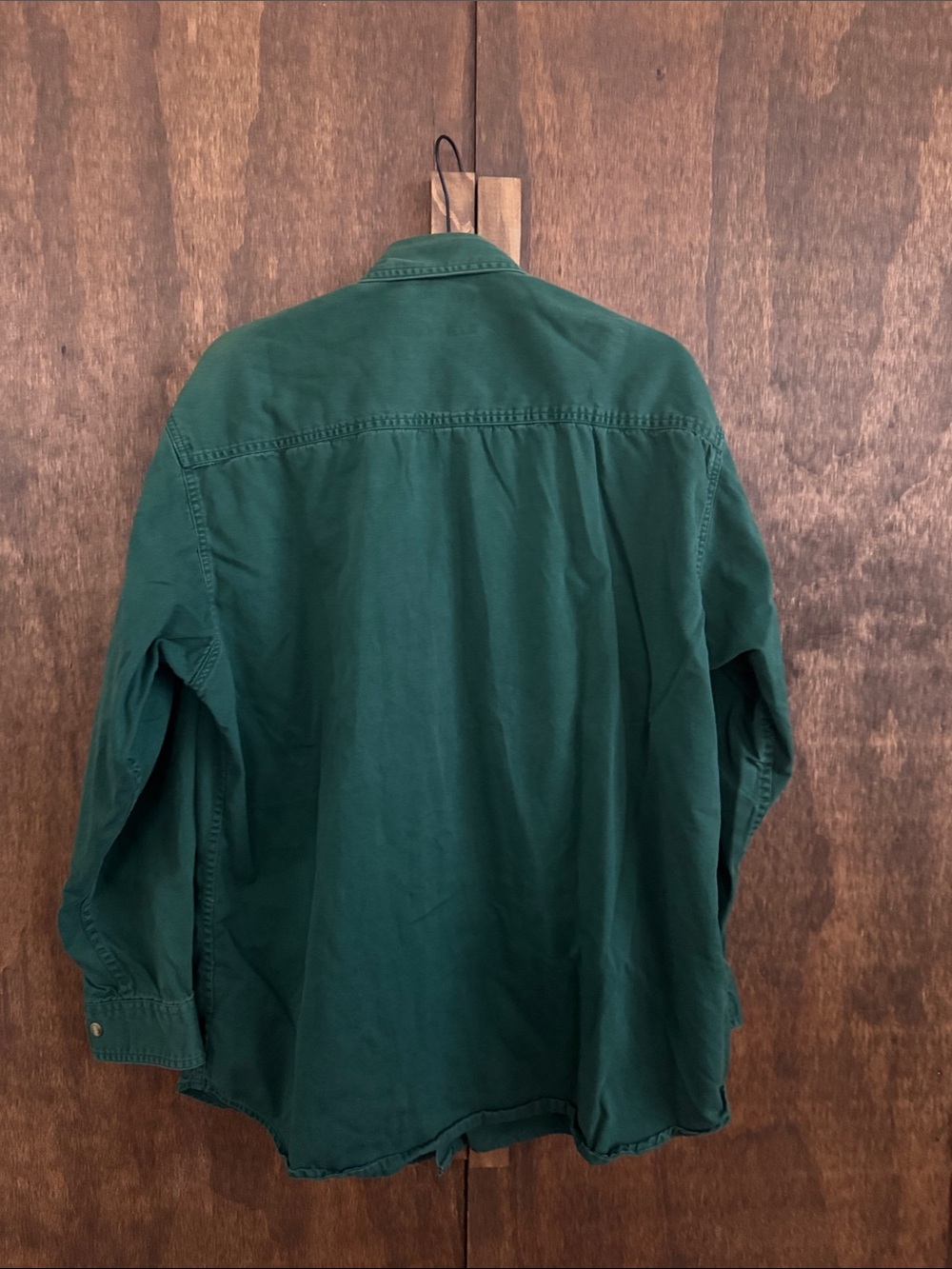 Lee Men's Green Button-Down Shirt with Sonics Embroidery - Picture 4 of 4